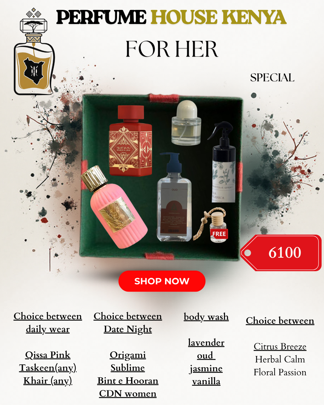 THE ULTIMATE "FOR HER" SPECIAL DEAL IS HERE! KES 6100